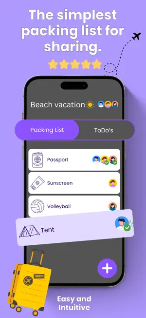 Packing List & Planner: Packup screenshot 1
