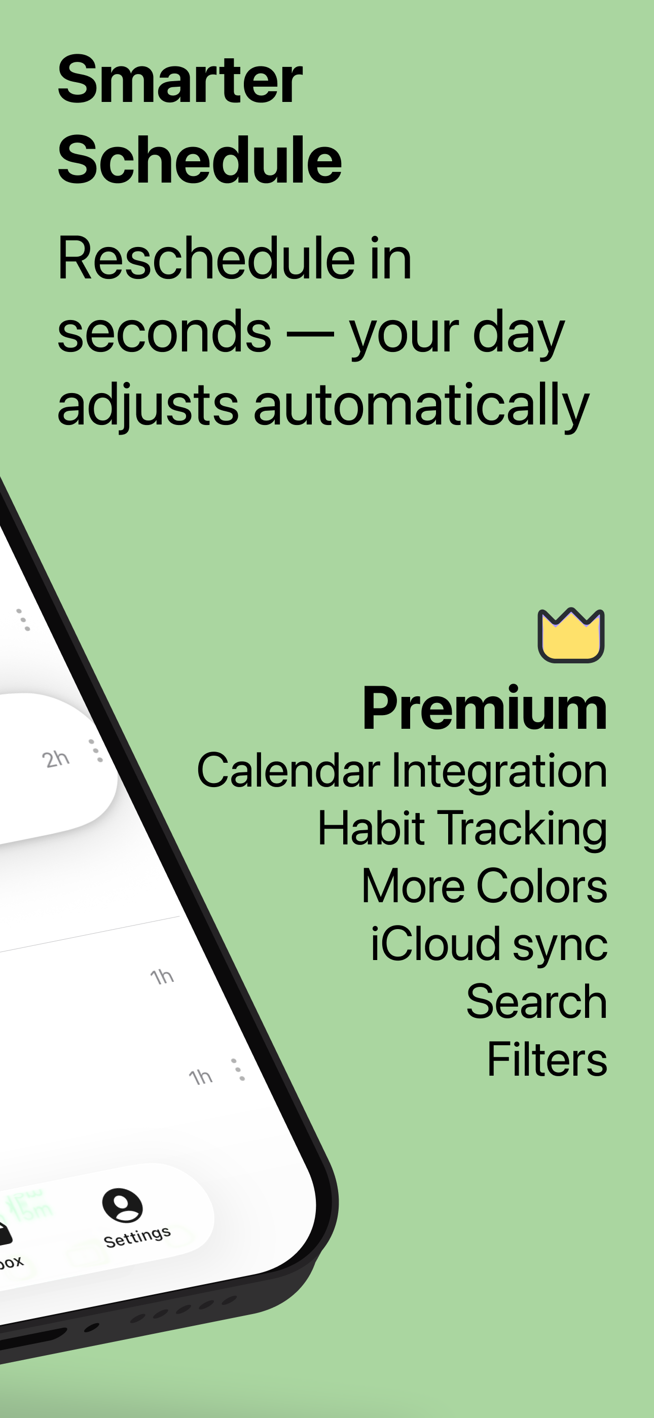Day Planner List - Mono Task