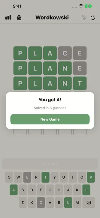 Wordkowski screenshot 5