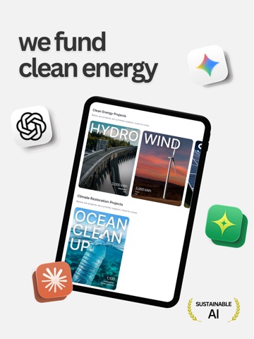 Viro - Eco-Friendly AI iPad screenshot