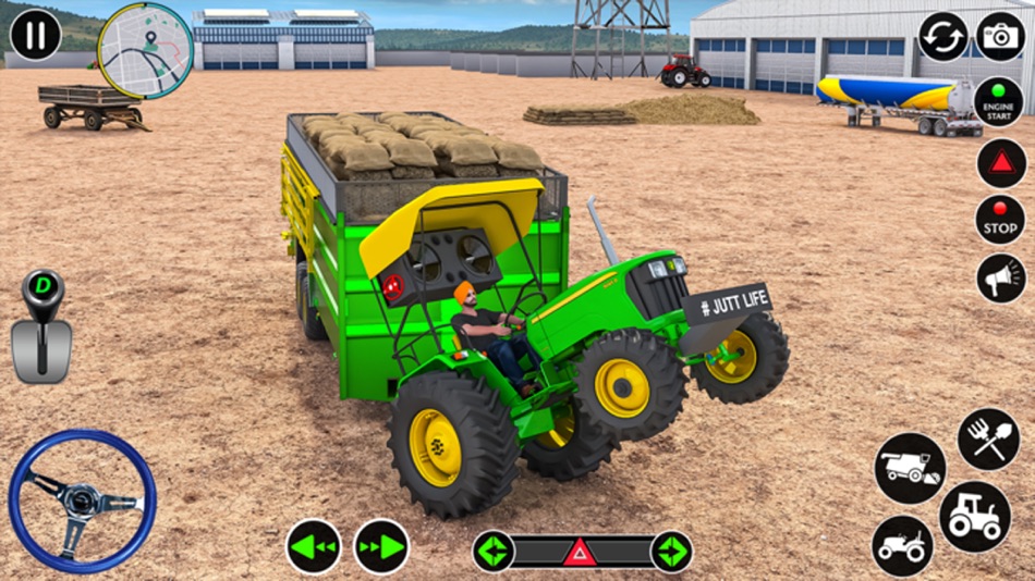 #4. Tractor Simulator Games 2024 (iOS) Podle: Muhammad Awais Akram