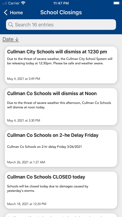 Cullman EMA