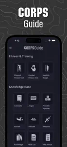 CorpsGuide screenshot #1 for iPhone