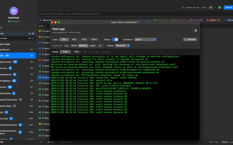 KubeDesk Basic screenshot
