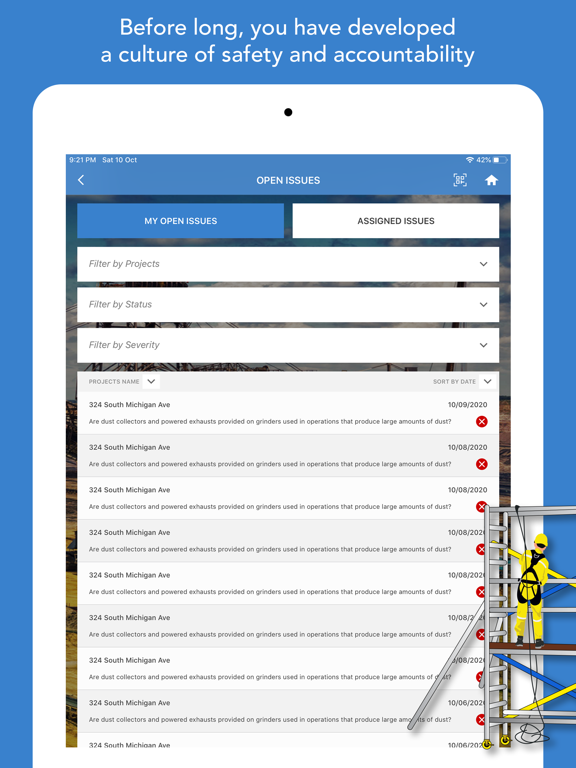 RTRS Safety iPad screenshot 4 - Business app