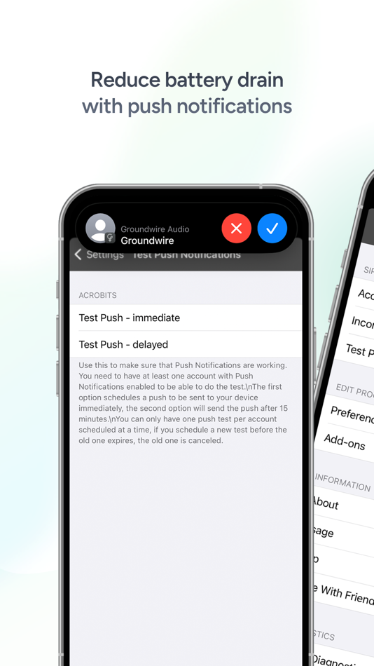 #4. Groundwire: VoIP SIP Softphone (iOS) 由: Acrobits