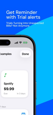 ManageSubs Track Subscriptions screenshot
