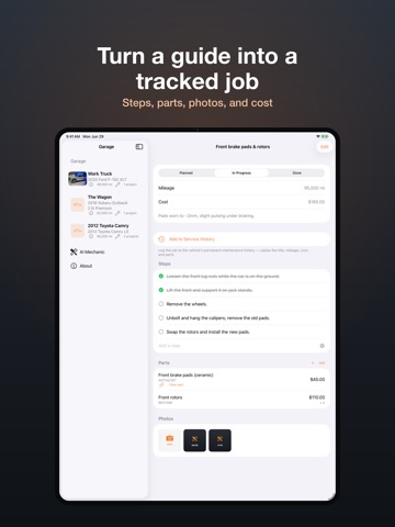 AI Certified Mechanic iPad screenshot