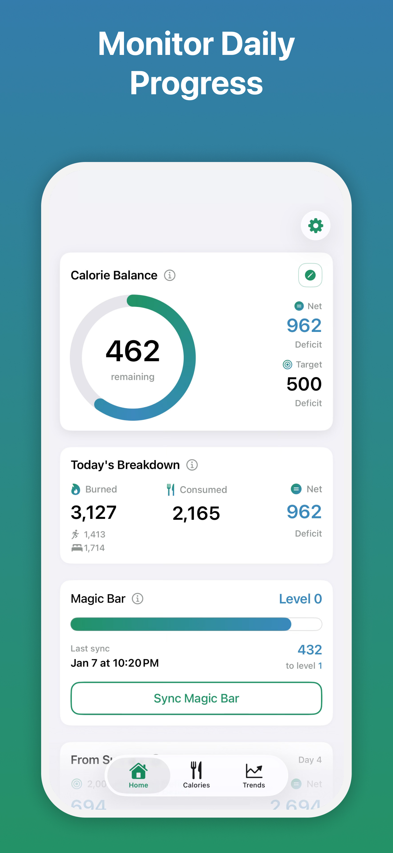 CaliCalo: Watch Your Calories