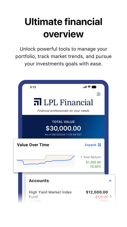 #5. LPL Account View (iOS) 由: LPL Financial