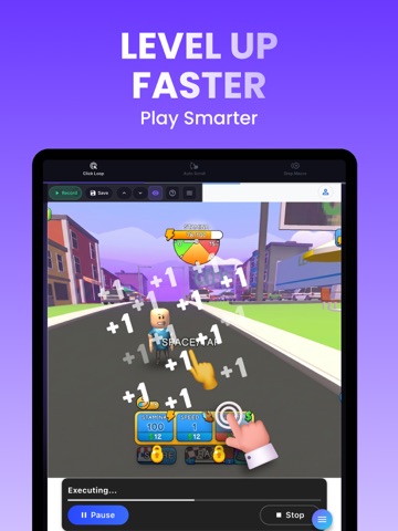 Auto Clicker: Click Assistant. iPad screenshot 2