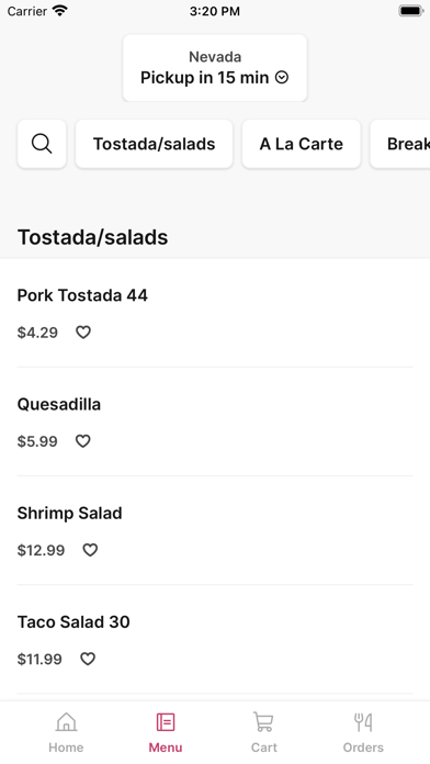 La Casita Mexican Grill CO iPhone screenshot 2 - Food & Drink app