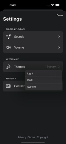 JustBeat - A simple metronome iPhone screenshot