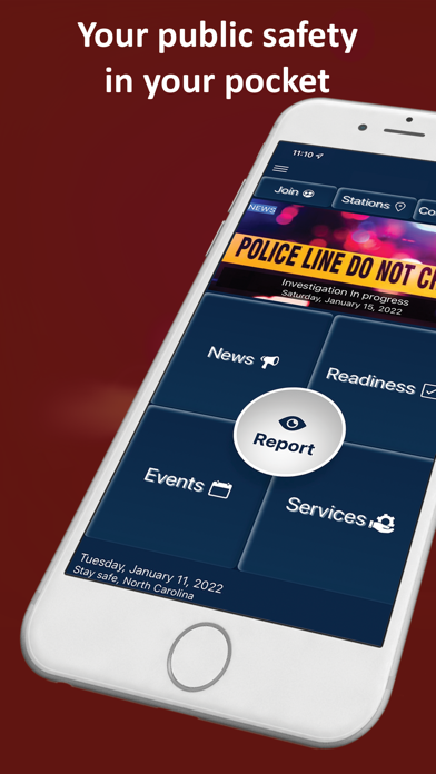 Screenshot 1 of CityGuards App