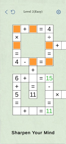 Color Math-Cross Number Game Screenshot 1 of 5