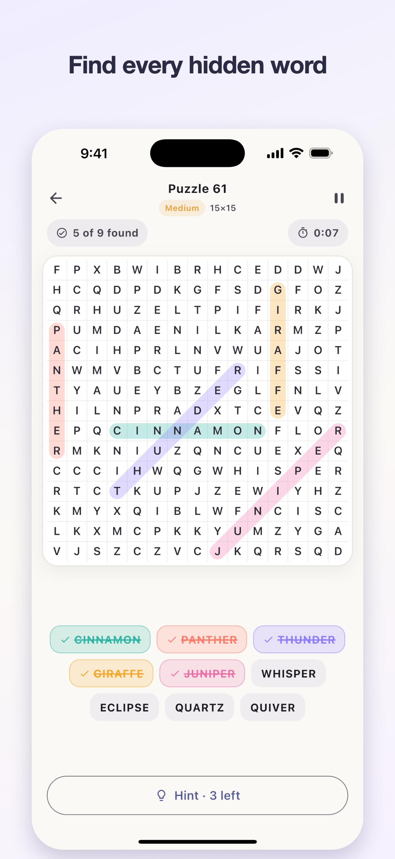 Screenshot 2 of Word Search – English