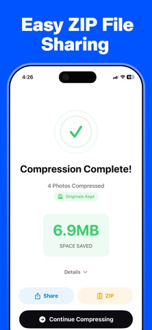 Compress Photos: Tiny Images Screenshot 4 of 4