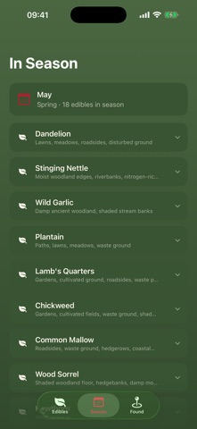 Briar Wild Edibles: Foraging iPhone screenshot