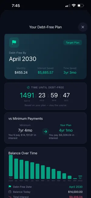 DebtClear screenshot 2