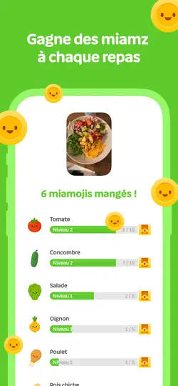 Capture d'écran de Miamworld : Manger C'est Gagné sur iPhone 3