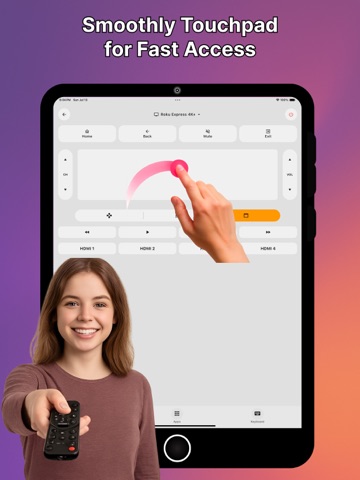 Android TV Remote Control. iPad screenshot