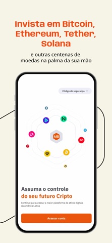 MB | Mercado Bitcoin: criptos iPhone screenshot 2