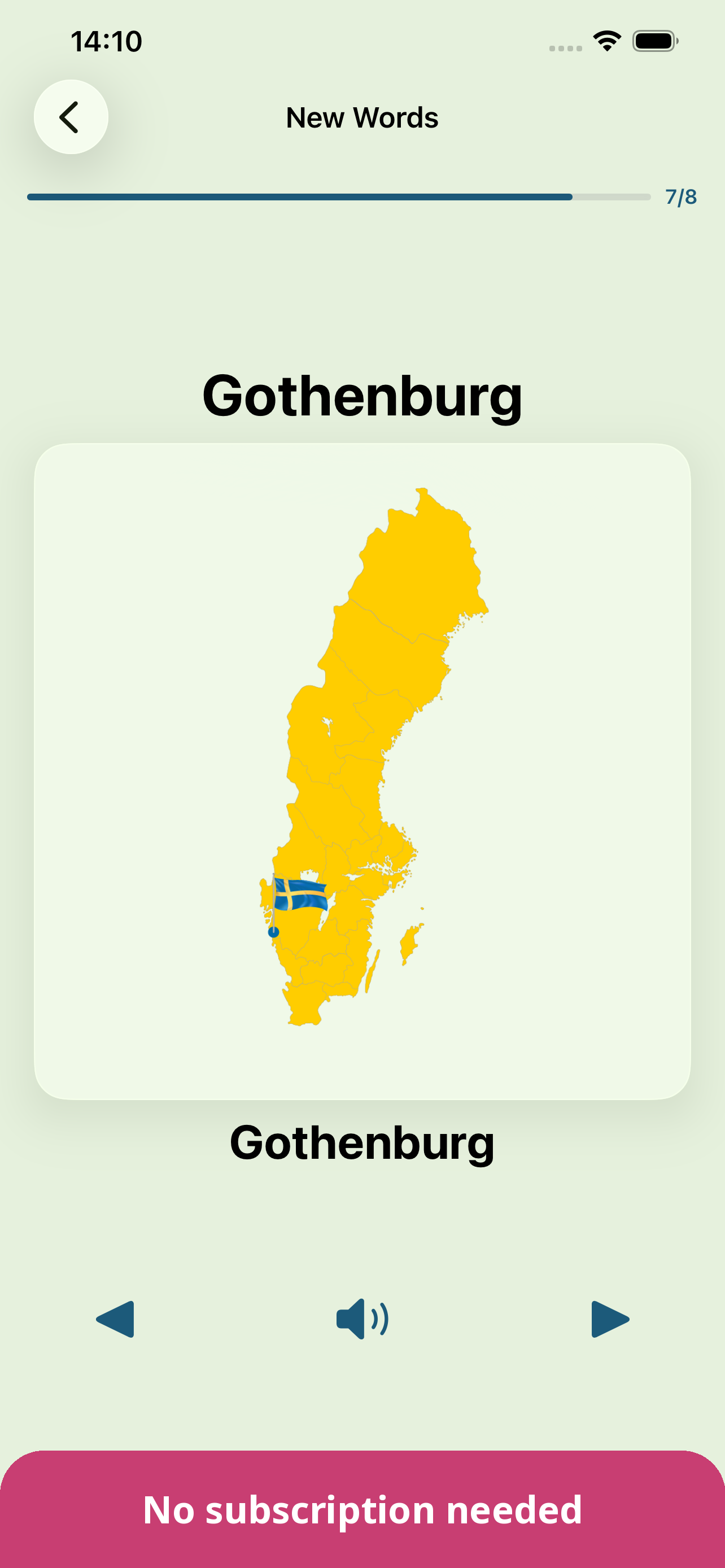 Wordful Swedish screenshot 4