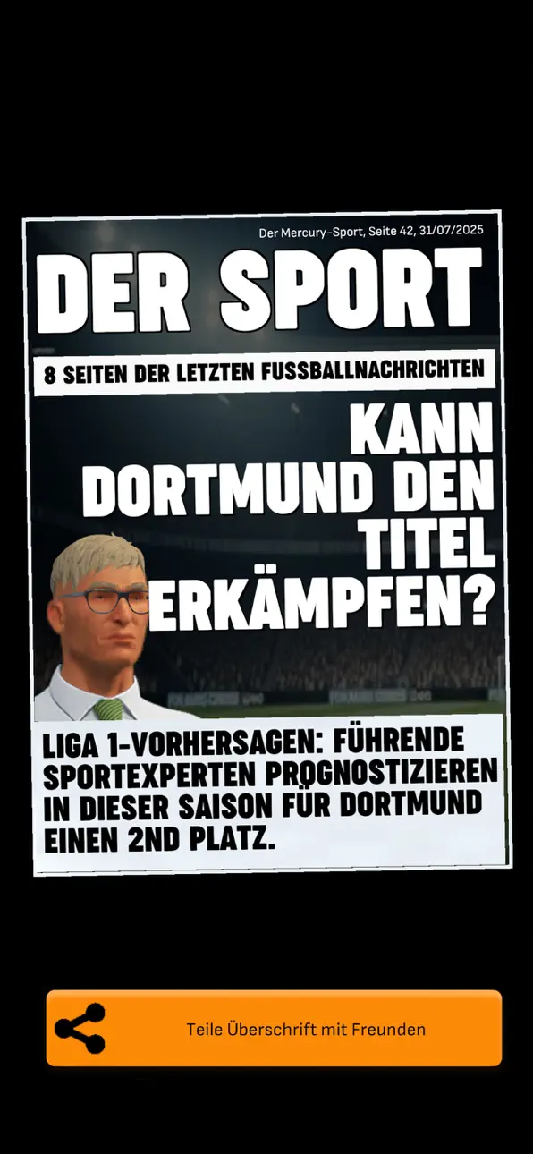 Football Club Management 2026 iOS Mod IPA screenshot 1 - iOS game interface