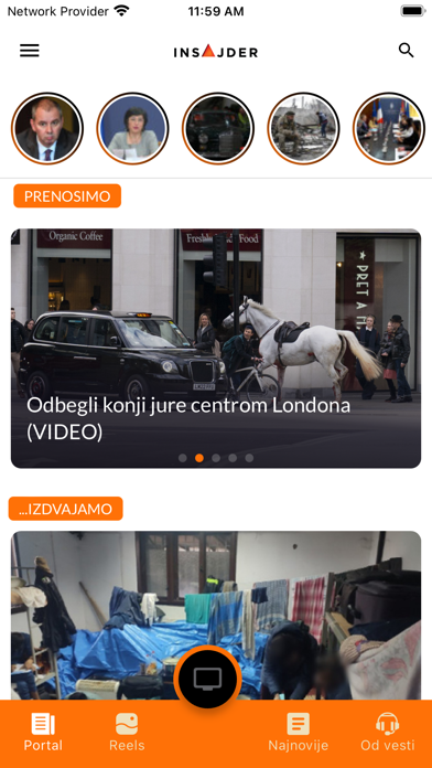 Screenshot 2 of Insajder App
