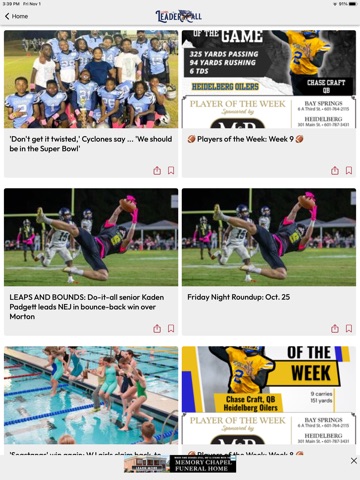 The Laurel Leader-Call iPad screenshot