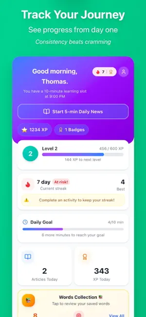 Pocket English Daily screenshot 3