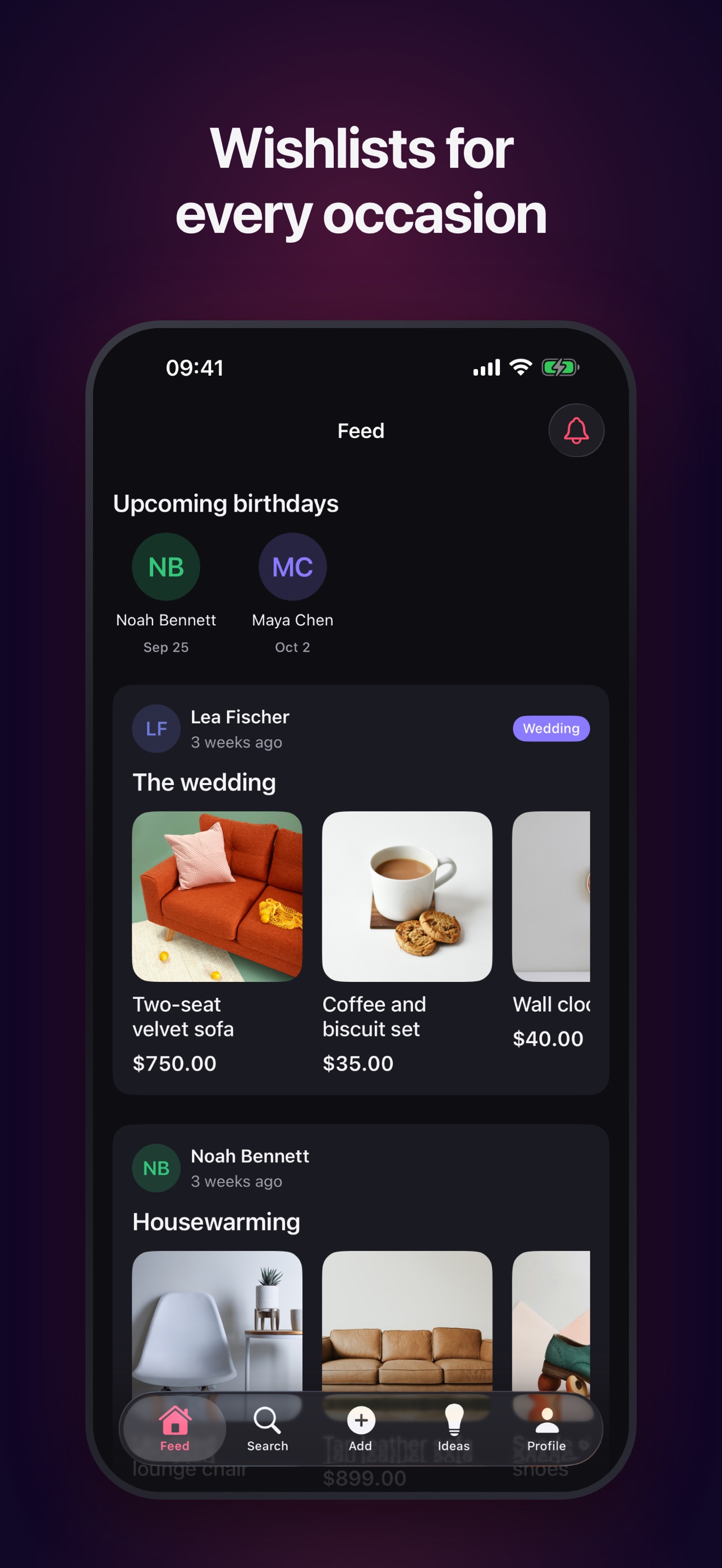 Screenshot 1 of Darapo: Gift Wishlists