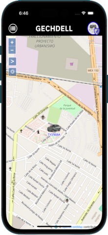 GPS Gechdell screenshot
