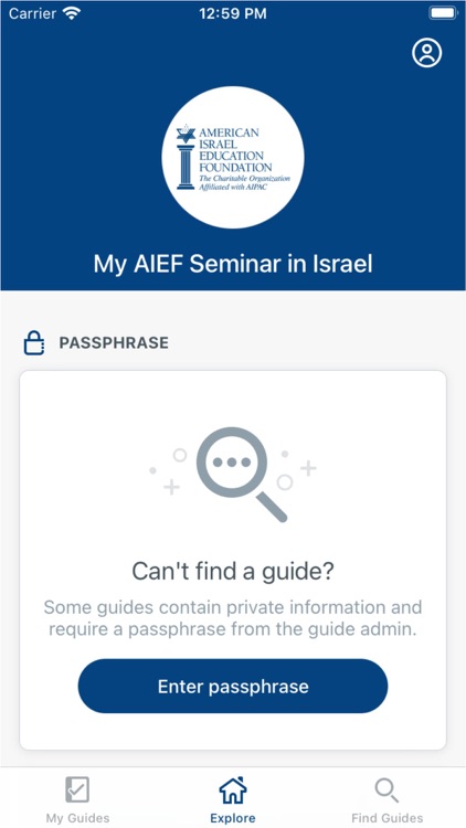 My AIEF Seminar in Israel