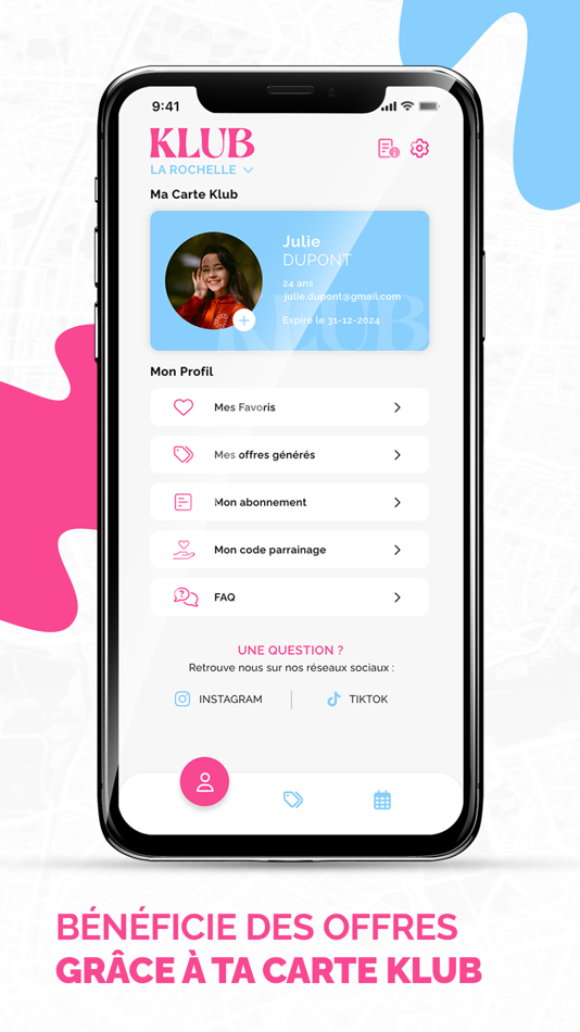 #2. Klub App (iOS) By: Rhinos Solutions