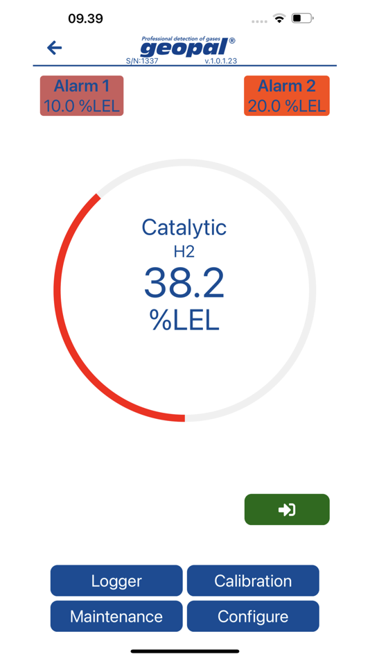 #2. GP NOVA gas detector (iOS) Podle: Geopal