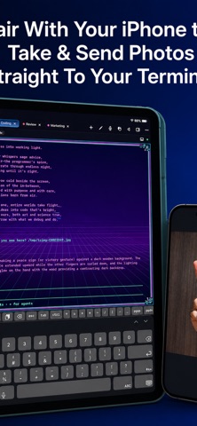 Terminal Champion SSH Tablet screenshot