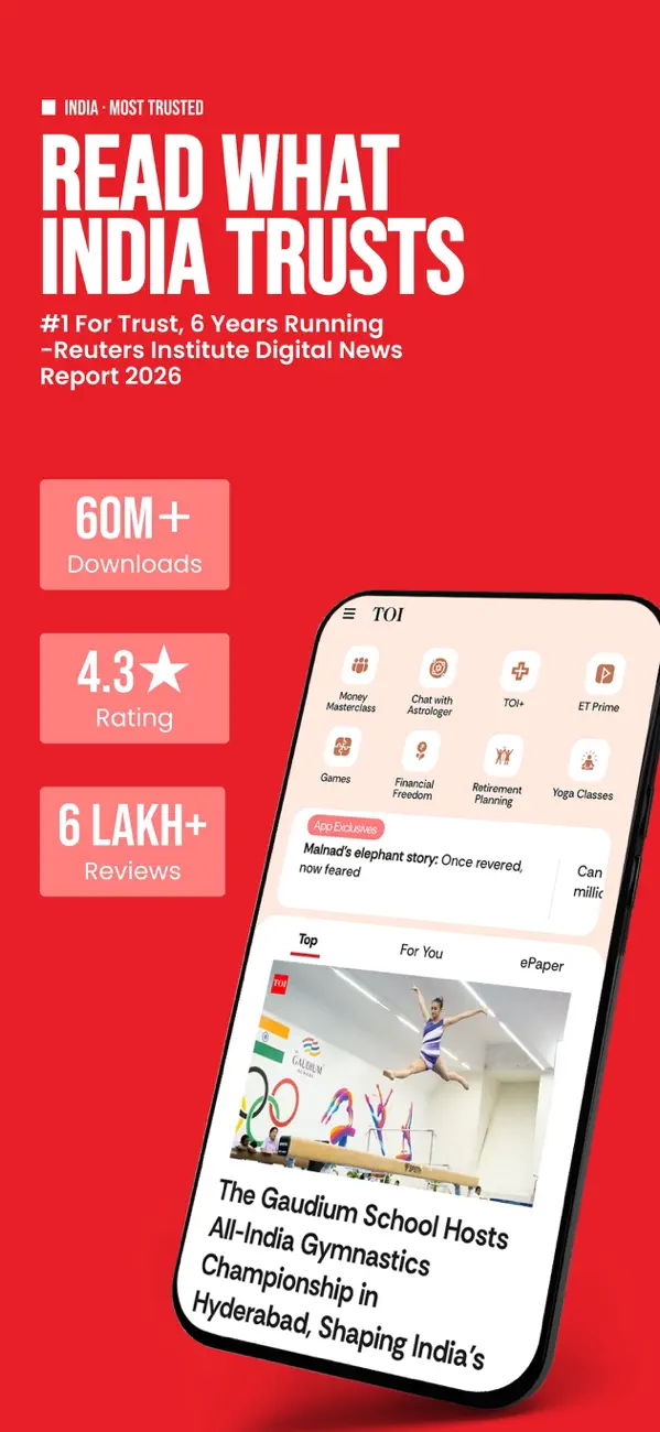 Screenshot #1 pour TOI Breaking News App & ePaper