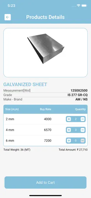VGSL STEEL MART screenshot 2