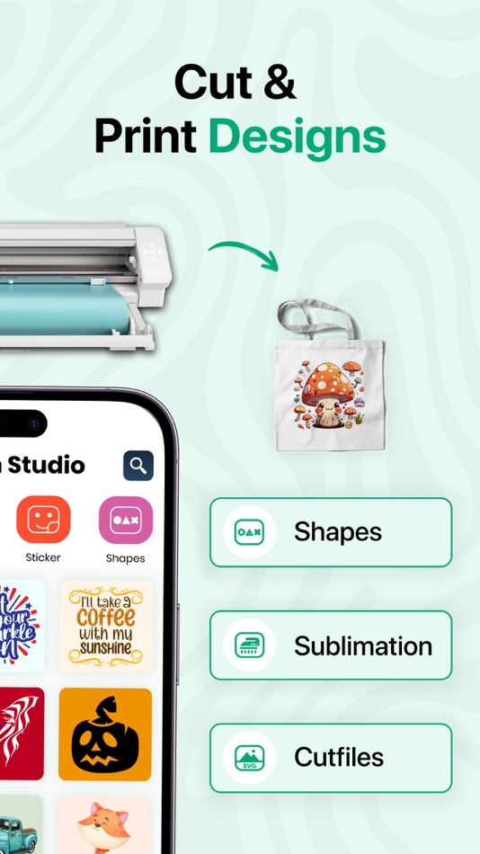#2. Design & Fonts for Cut Machine (macOS) 由: Technoventive Solutions