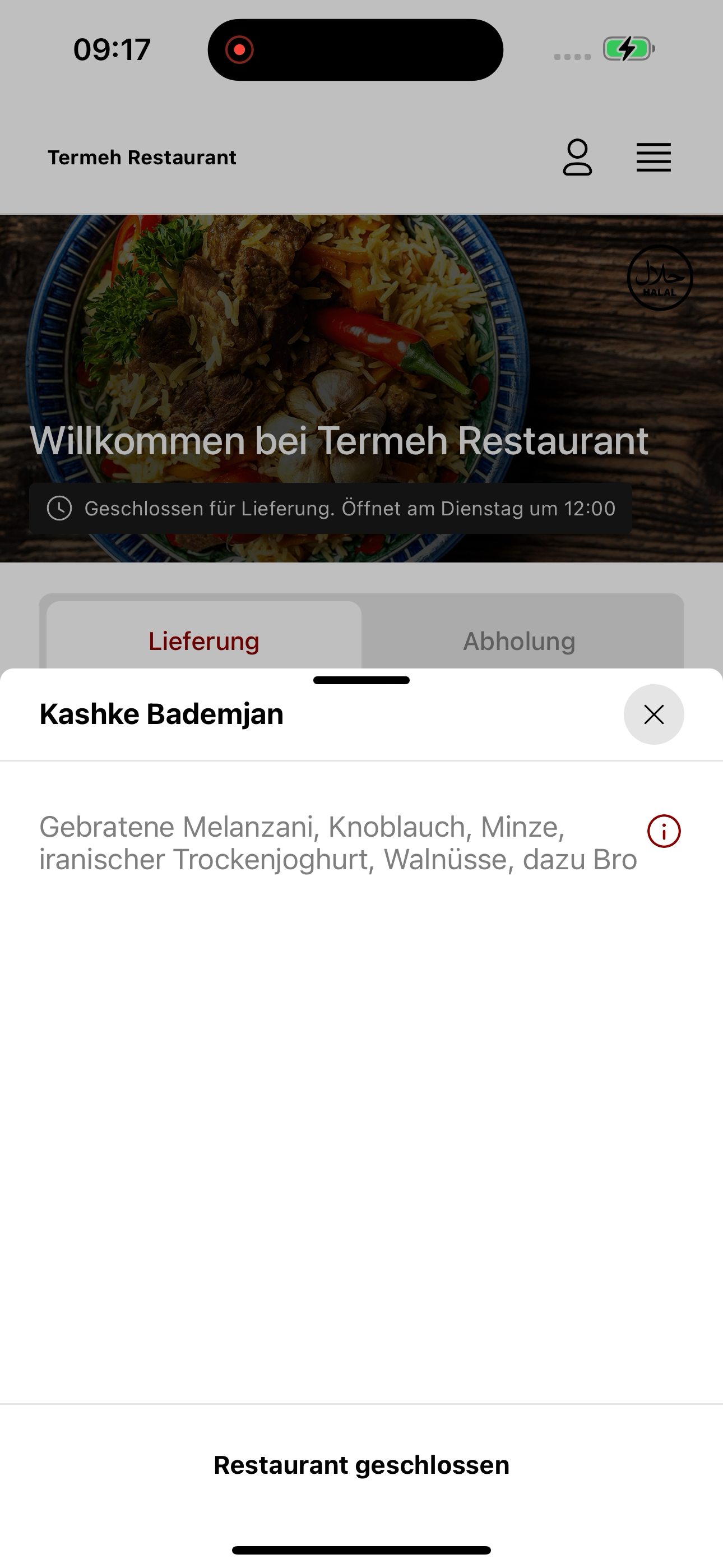 Termeh Restaurant screenshot 8