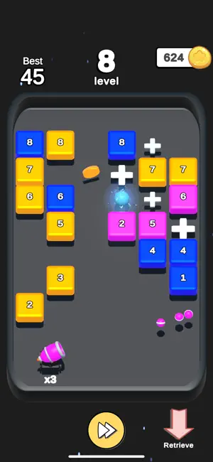 Color Block Brick 3D screenshot 3