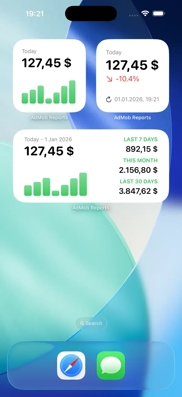 #5. Reports for AdMob (iOS) โดย: RanduSoft SRL