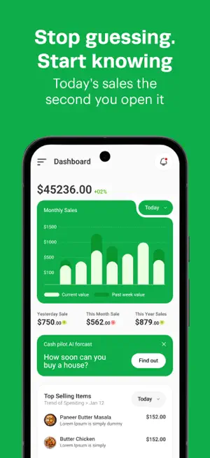 LithosPOS Dashboard screenshot 1