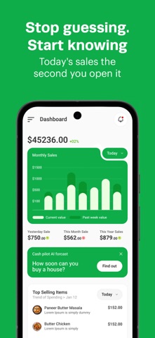 LithosPOS Dashboard Screenshot 1 of 5