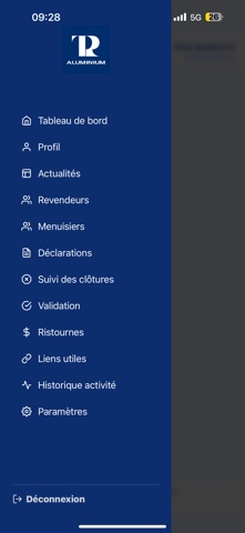 RESEAU TPR iPhone screenshot
