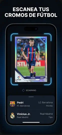 Captura de pantalla de SportDex: Sport Card Identify en iPhone 1