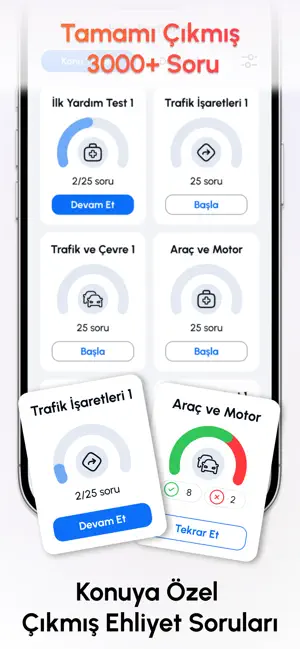 2026 : Ehliyet Sınav Soruları iPhone screenshot 3