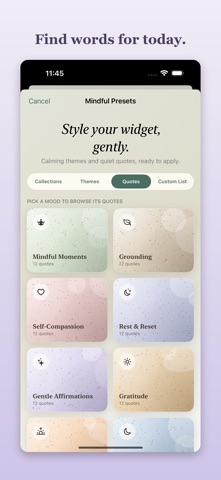 WidgText: Text & Quote Widgets Screenshot 5 of 7
