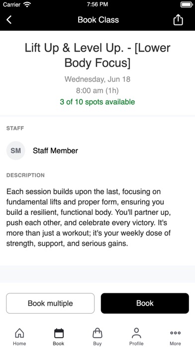 Lift Up Fitness NJ Screenshot